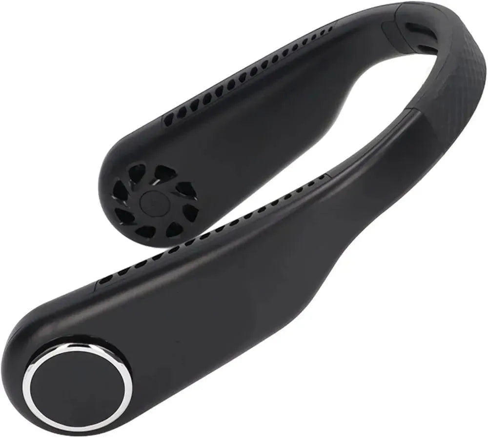 ❄️ U-Shaped Portable Neck Fan – Hands-Free Cooling Anytime, Anywhere!